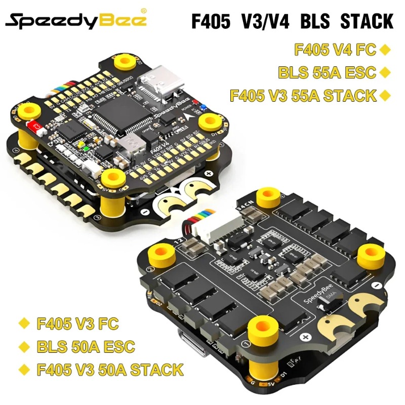 SpeedyBee F405 V3/V4 FC ESC St - Speedybee F405 V4 Bls 55A Stack ulasan dan harga
