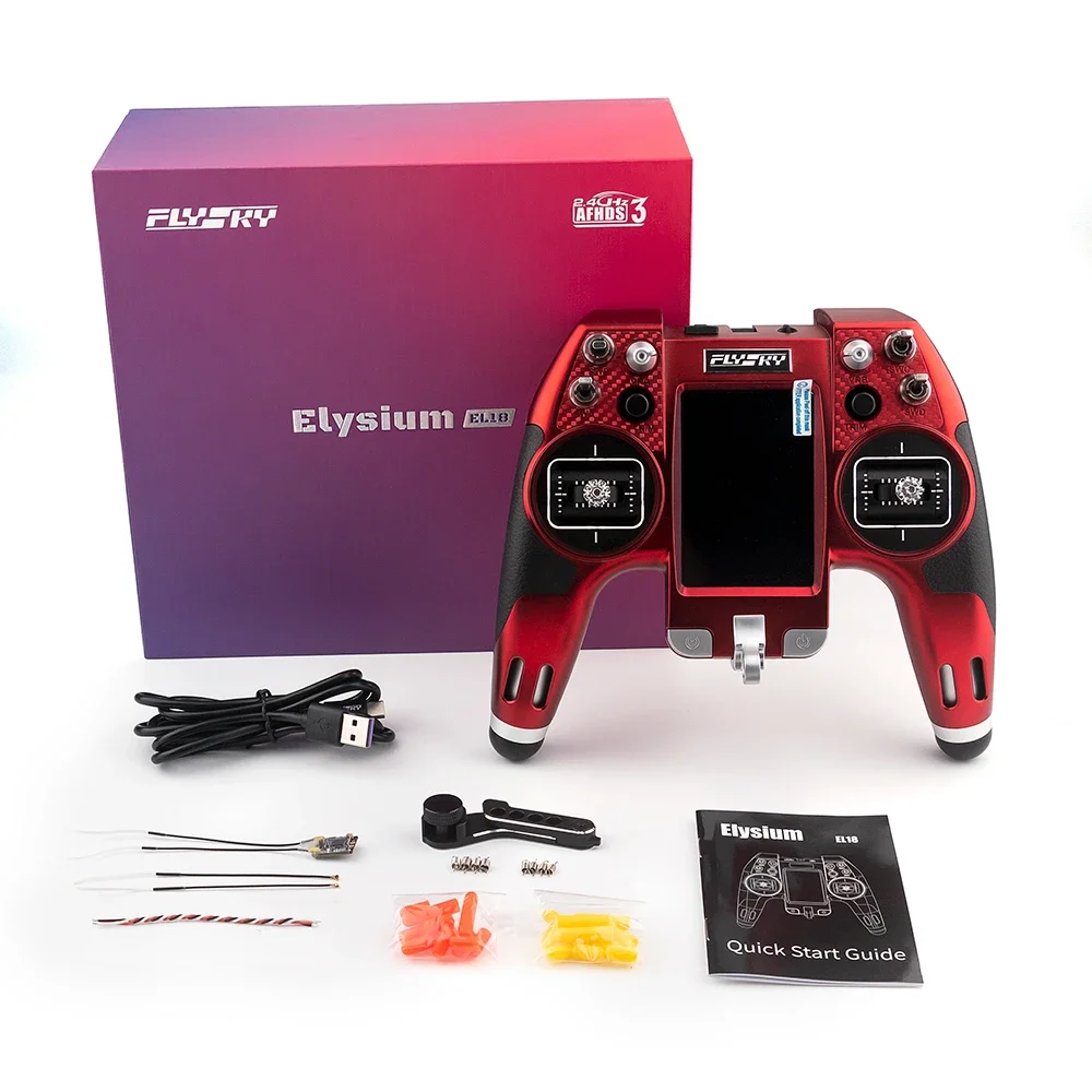 Pemancar Radio FLYSKY EL18 2.4 - Flysky El18 Radio Transmitter ulasan dan harga
