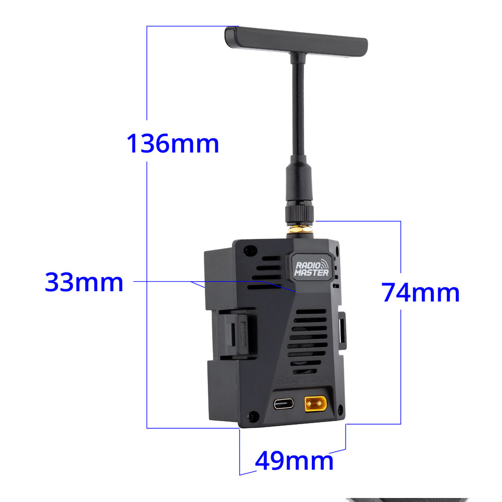 RadioMaster modul ELRS mikro 2 - Radiomaster Ranger 2.4Ghz Elrs Module ulasan dan harga